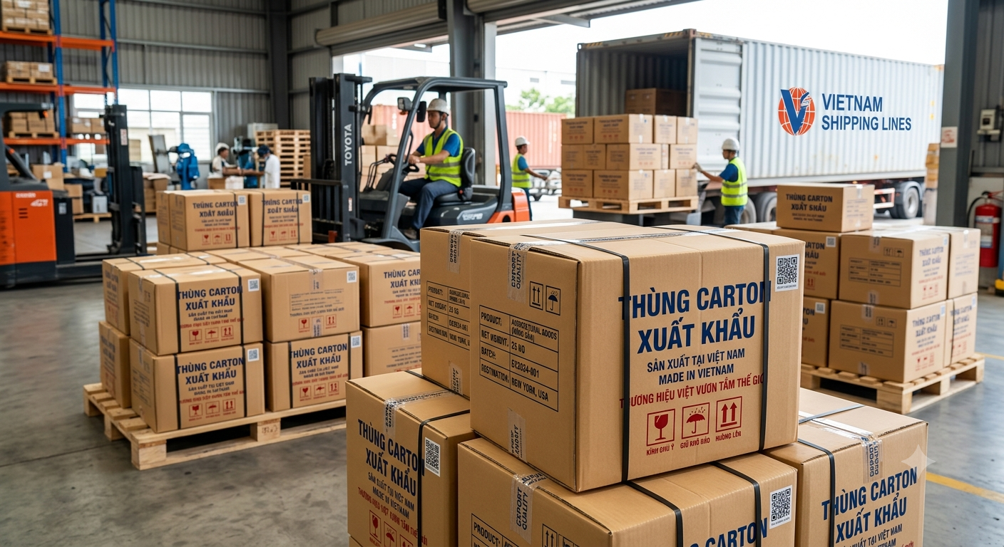 Thùng Carton Xuất Khẩu Khác Gì Thùng Thông Thường? Những Tiêu Chuẩn Bắt Buộc Phải Biết