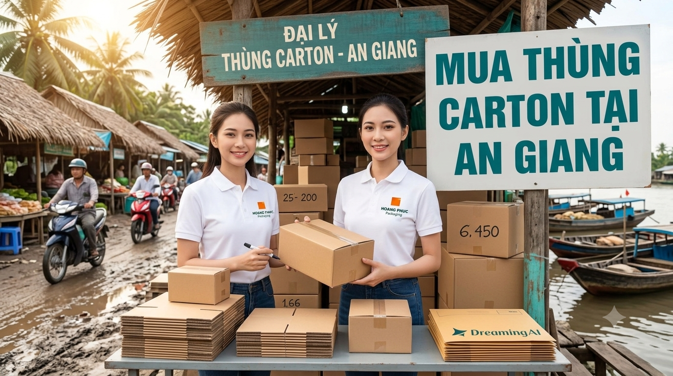 Thùng Carton Tại An Giang — Cung Cấp Tận Nơi, Giá Xưởng Sản Xuất