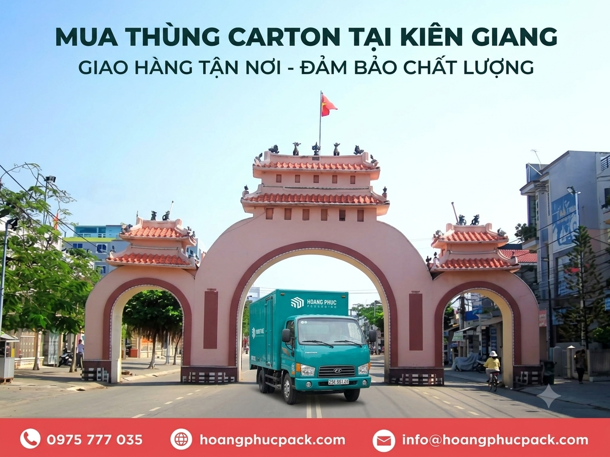 Thùng Carton Tại Kiên Giang — Nhà Sản Xuất Trực Tiếp, Giao Hàng Toàn Tỉnh