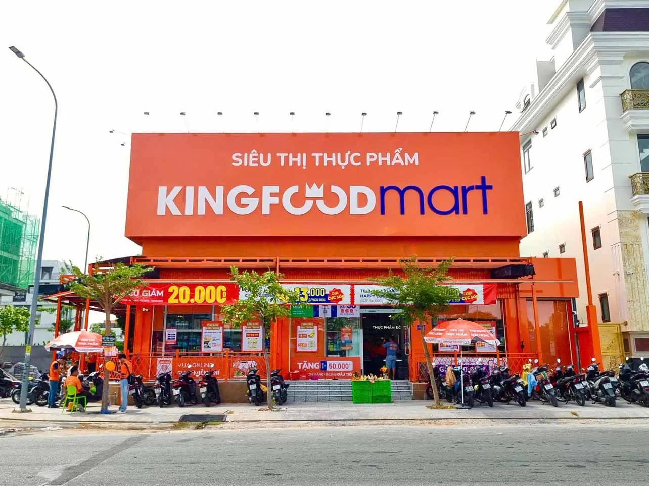 Danh sách của hàng Kingfoodmart tại Tp HCM