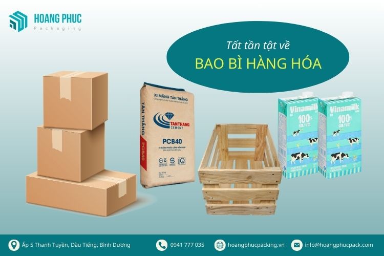 Bao bì hàng hóa là gì? Chức năng, phân loại và cách đóng gói