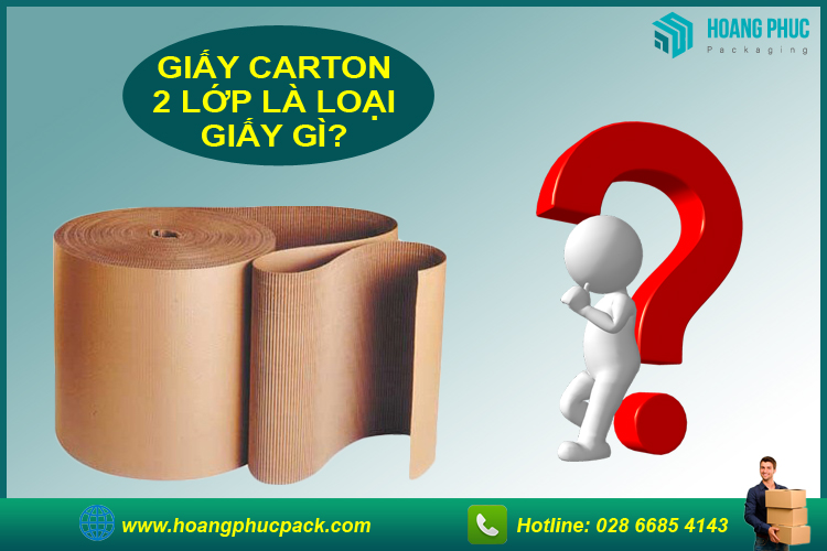 Giấy carton 2 lớp