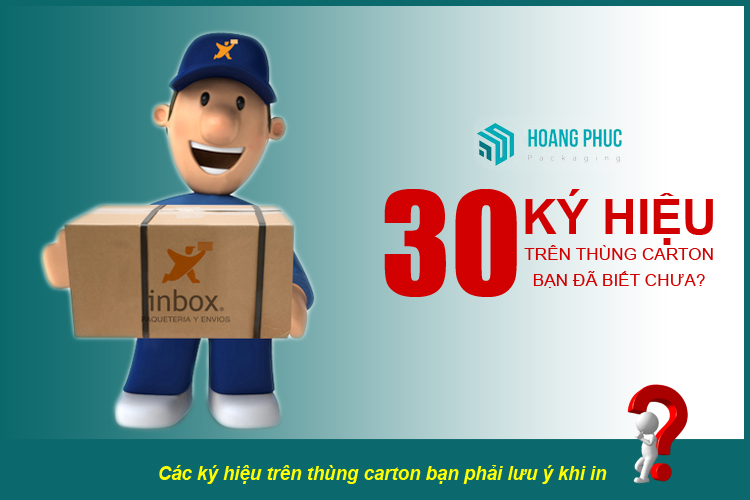 Các ký hiệu trên thùng carton 