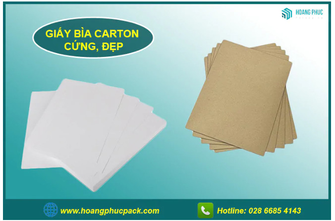 Các loại giấy carton và ứng dụng trong sản xuất thùng carton.