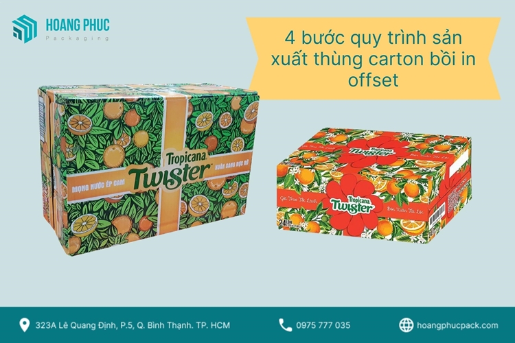 Sản xuất và in offset thùng carton