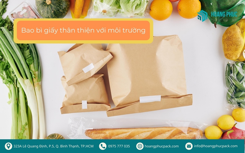 Bao bì giấy thân thiện với môi trường
