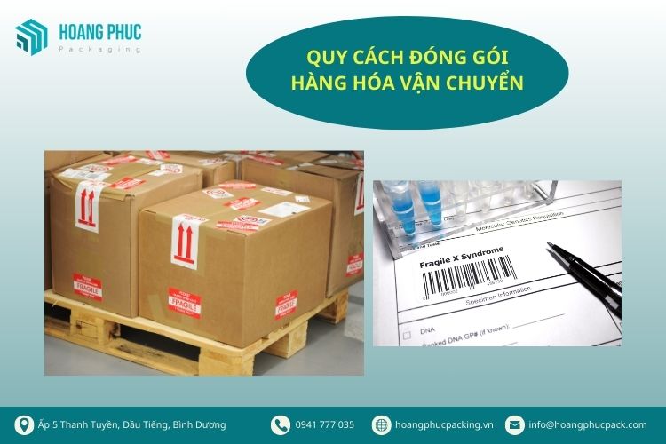 Quy cách đóng gói hàng hóa vận chuyển
