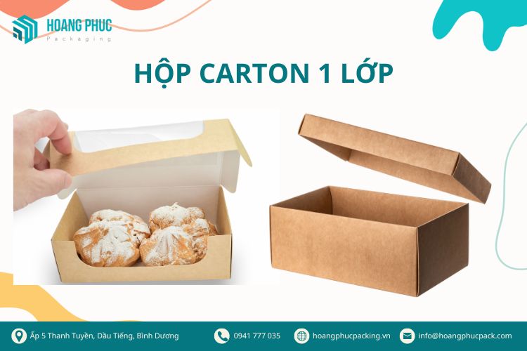 Hộp carton 1 lớp