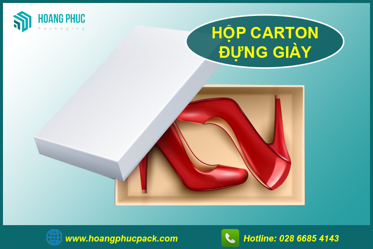Hộp carton đựng giày