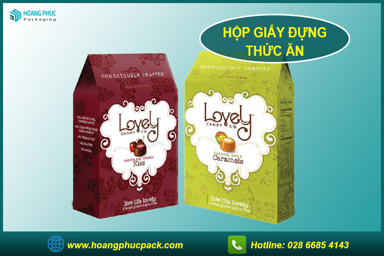 Hộp giấy đựng thức ăn
