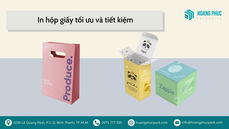 In hộp giấy tối ưu và tiết kiệm