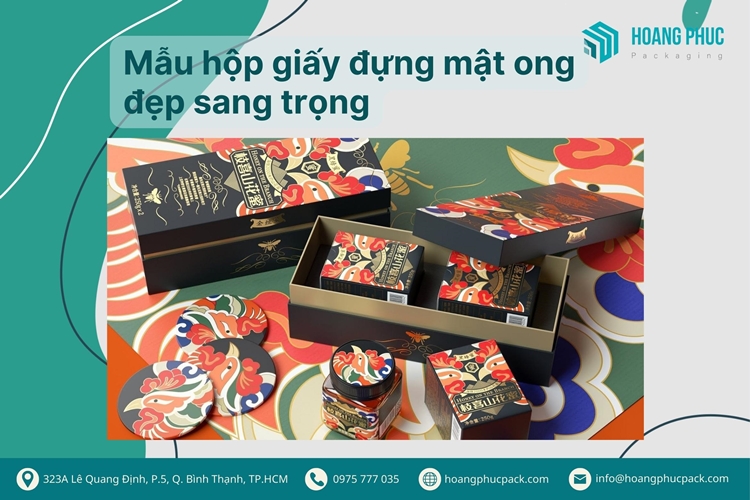 Hộp đựng mật ong Hoàng Phúc Pack