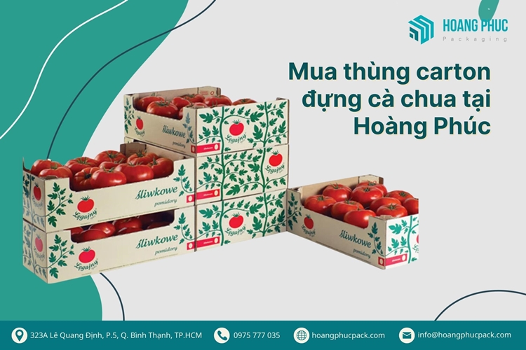 Mua thùng xuất khẩu cà chua ở đâu?