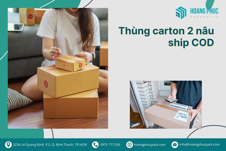 Thùng ship COD - Hoàng Phúc Pack