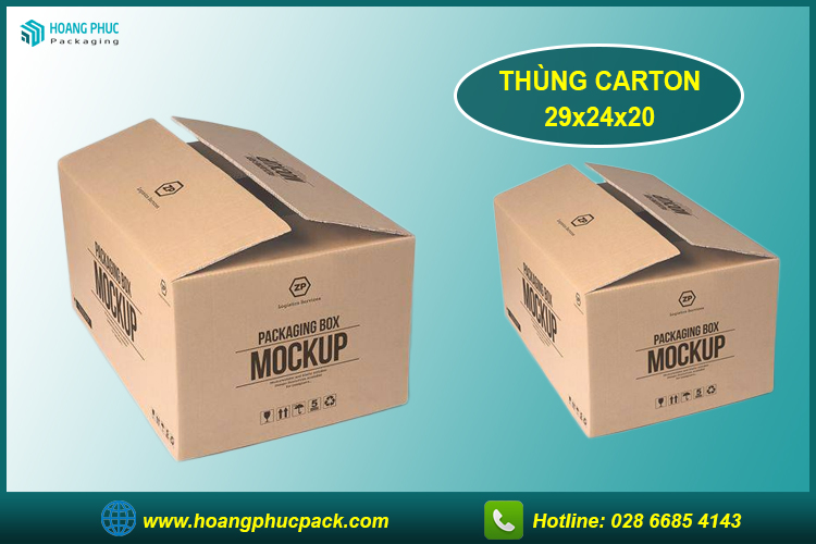 Thùng carton 29x24x20