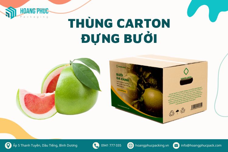 Thùng carton đựng bưởi
