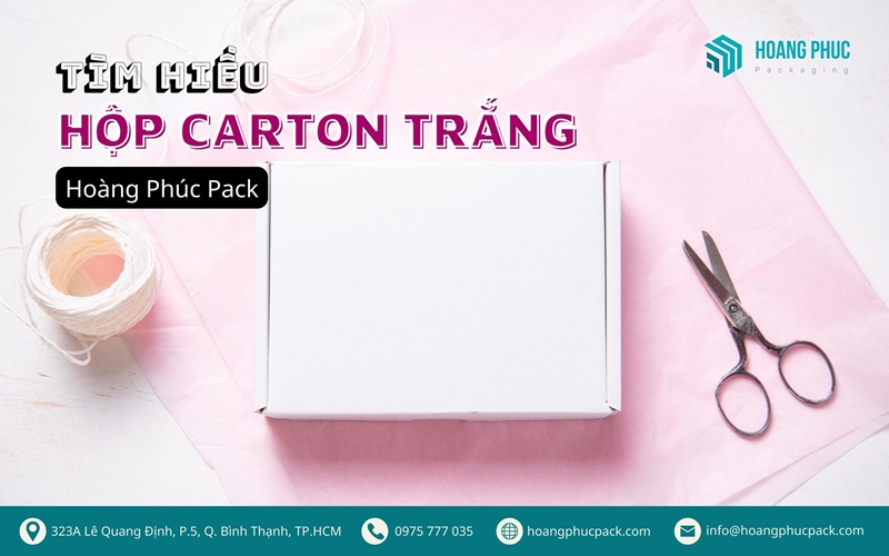 Tìm hiểu về hộp carton trắng
