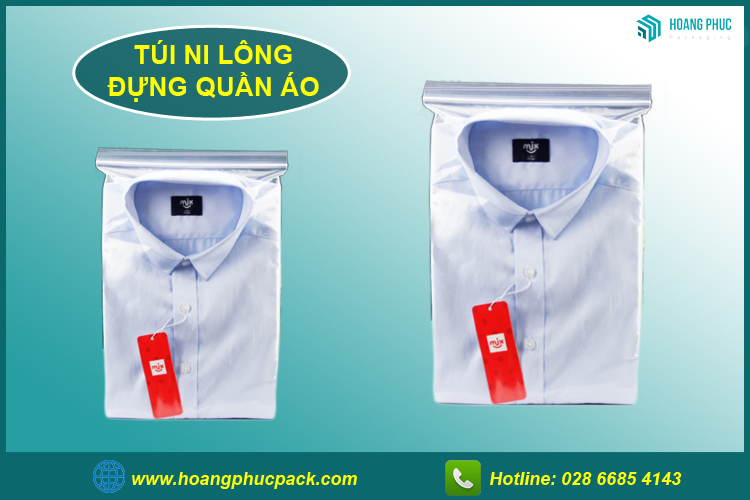 Túi ni lông đựng quần áo