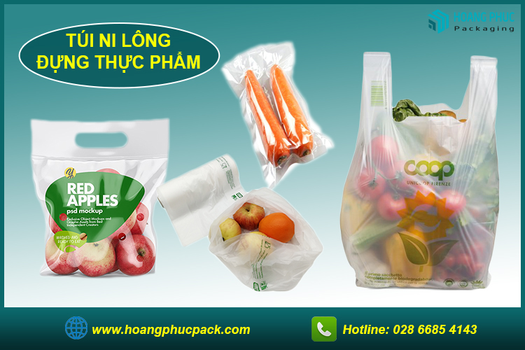 Túi ni lông đựng thực phẩm