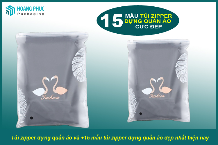 Túi zipper đựng quần áo